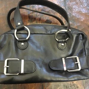 Banana Republic Black Leather 
Shoulder Bag
